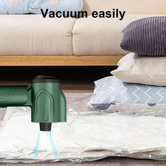 Foldable Mini USB Vacuum & Air Blower for Portable Cleaning Solutions