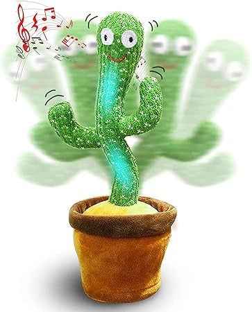Dancing Cactus Toy - Interactive Fun for Kids and Adults