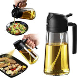 Oil Dispenser and Sprayer for Precise and Mess-Free Cooking