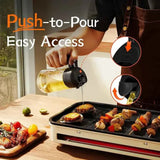 Oil Dispenser and Sprayer for Precise and Mess-Free Cooking