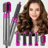 5 in 1 Hair Dryer Brush for Effortless Styling and Versatile Blowouts