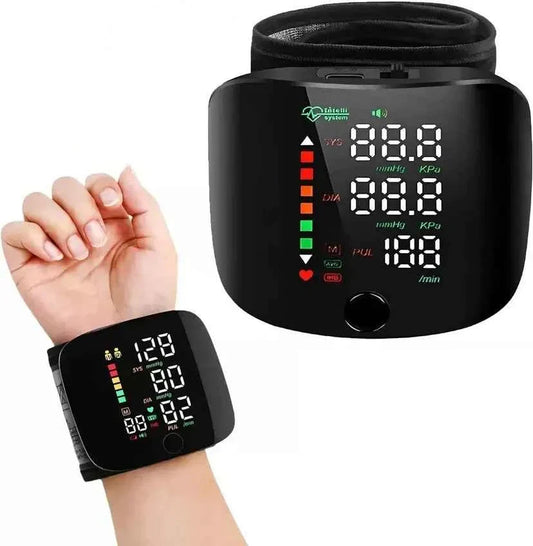 Automatic Blood Pressure Monitor - Accurate Wrist-Style Health Device