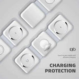 3-in-1 Wireless Charger for Effortless Device Charging