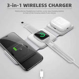 3-in-1 Wireless Charger for Effortless Device Charging