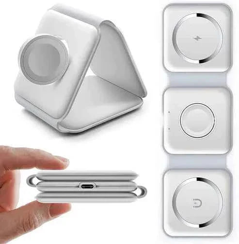 3-in-1 Wireless Charger for Effortless Device Charging