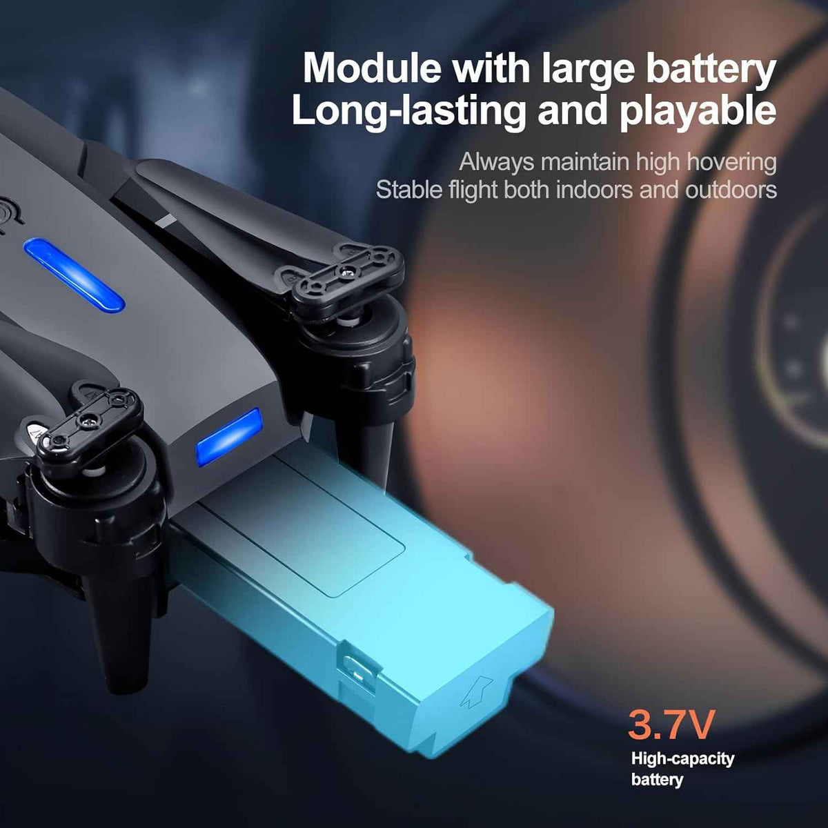 E88 Air Foldable RC Drone with Dual Camera | Remote Control || طائرة بدون طيار قابلة للطي E88 Air مزودة بكاميرا مزدوجة | جهاز تحكم عن بعد