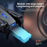 E88 Air Foldable RC Drone with Dual Camera | Remote Control || طائرة بدون طيار قابلة للطي E88 Air مزودة بكاميرا مزدوجة | جهاز تحكم عن بعد