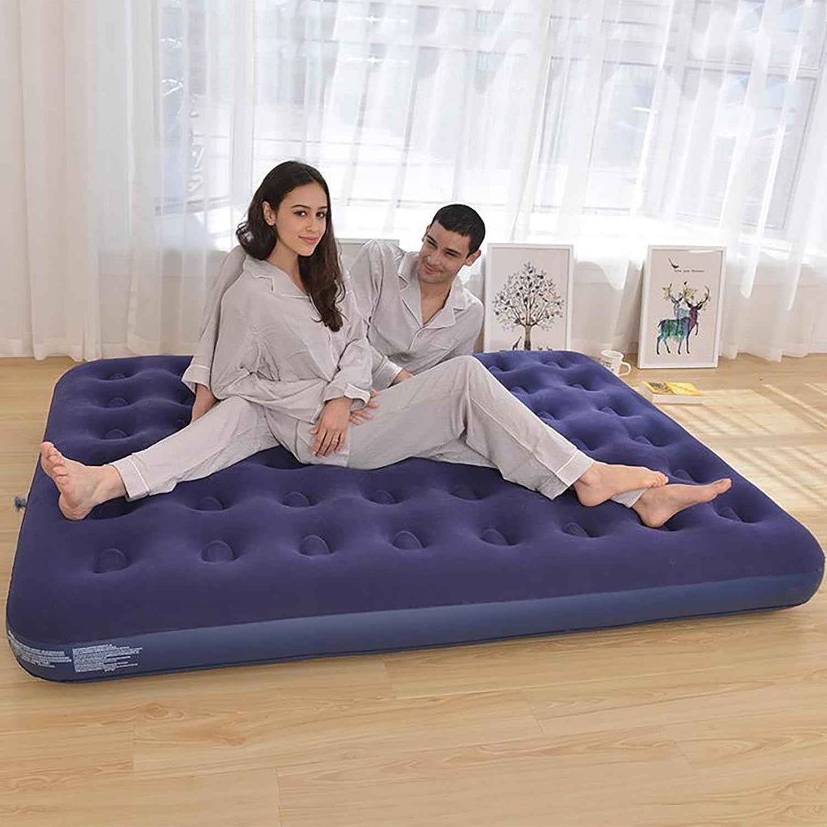 Air Mattress Inflatable Bed || مرتبة هوائية قابلة للنفخ