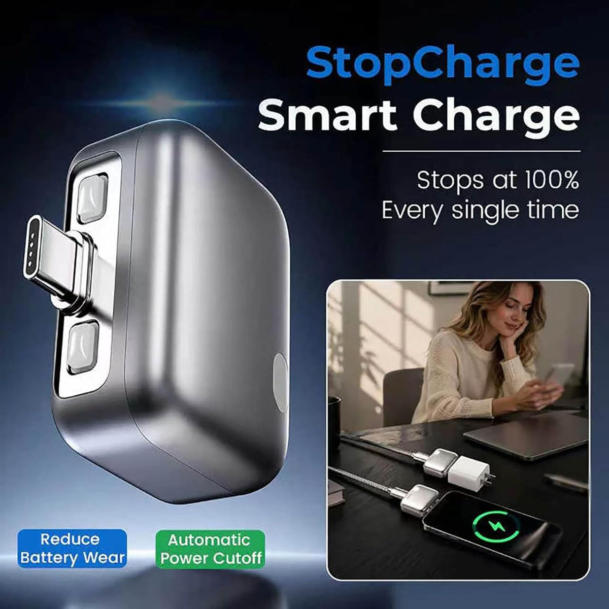 USB-C Charging Adapter with Auto Eject for Seamless Connectivity