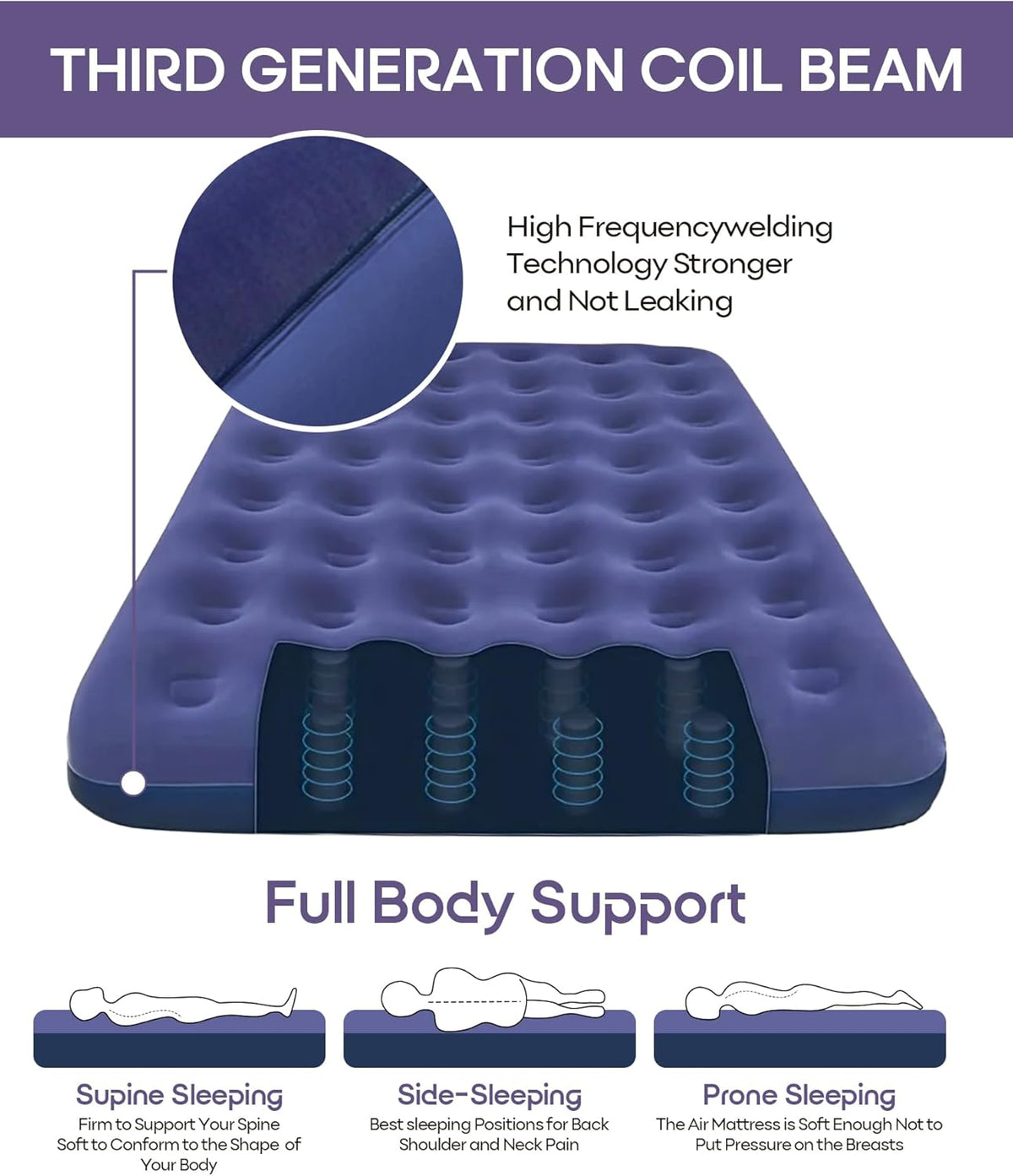 Air Mattress Inflatable Bed || مرتبة هوائية قابلة للنفخ