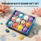 Gift Set Of 12 Bath Bombs For Kids