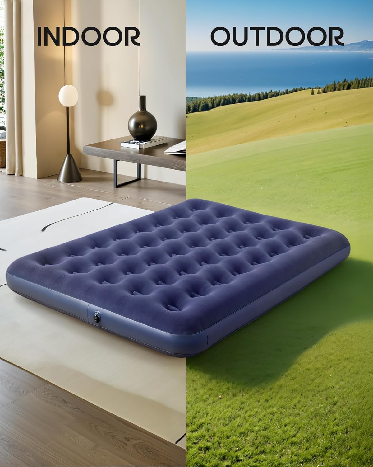Air Mattress Inflatable Bed || مرتبة هوائية قابلة للنفخ