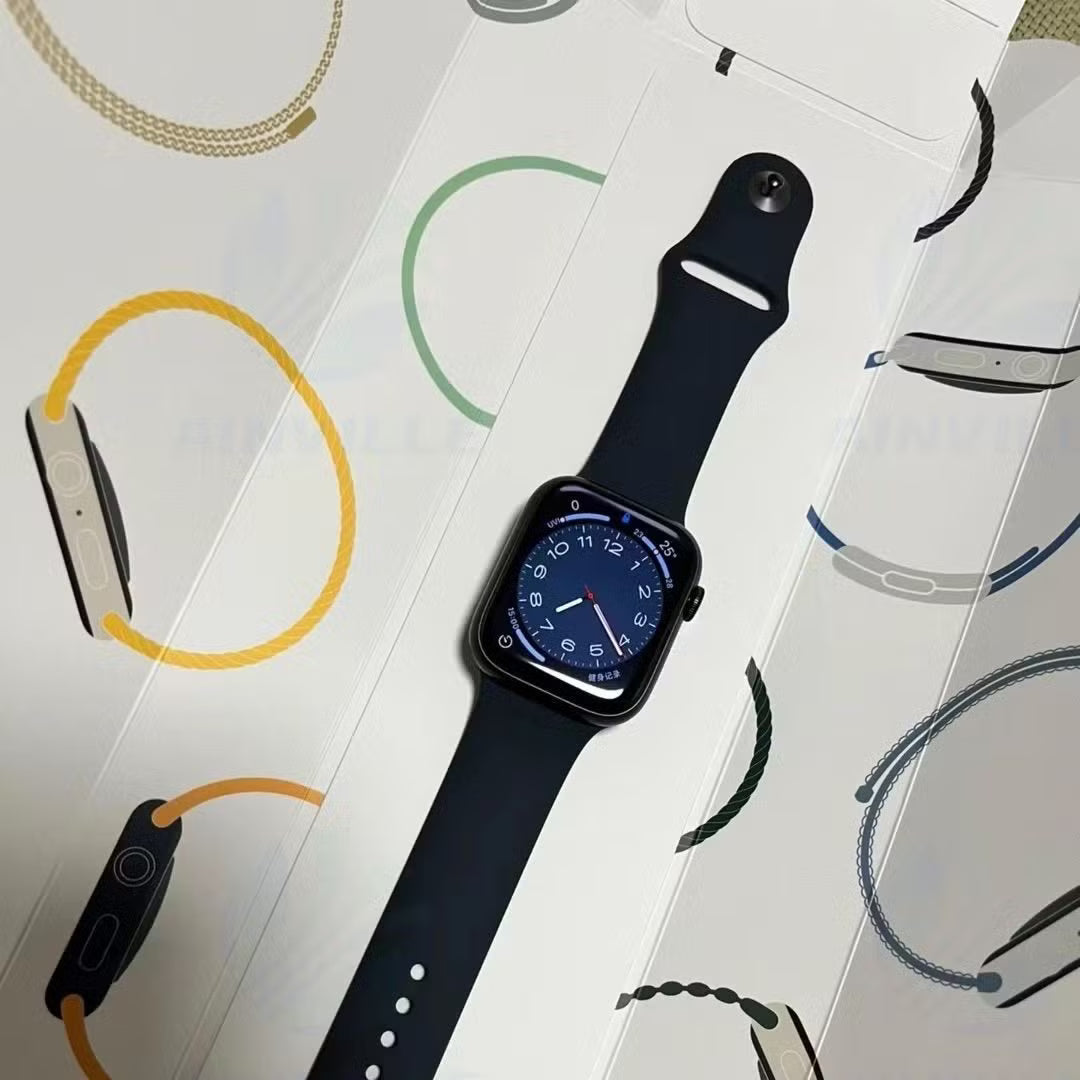 Apple Watch Series 9, GPS + Callular With Stainless Steel || ساعة أبل من السلسلة 9، مزودة بنظام تحديد المواقع العالمي (GPS)