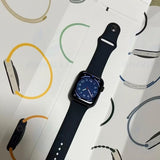 Apple Watch Series 9, GPS + Callular With Stainless Steel || ساعة أبل من السلسلة 9، مزودة بنظام تحديد المواقع العالمي (GPS)