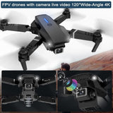 E88 Air Foldable RC Drone with Dual Camera | Remote Control || طائرة بدون طيار قابلة للطي E88 Air مزودة بكاميرا مزدوجة | جهاز تحكم عن بعد