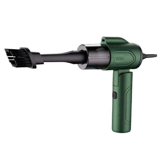 Foldable Mini USB Vacuum & Air Blower for Portable Cleaning Solutions