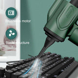 Foldable Mini USB Vacuum & Air Blower for Portable Cleaning Solutions