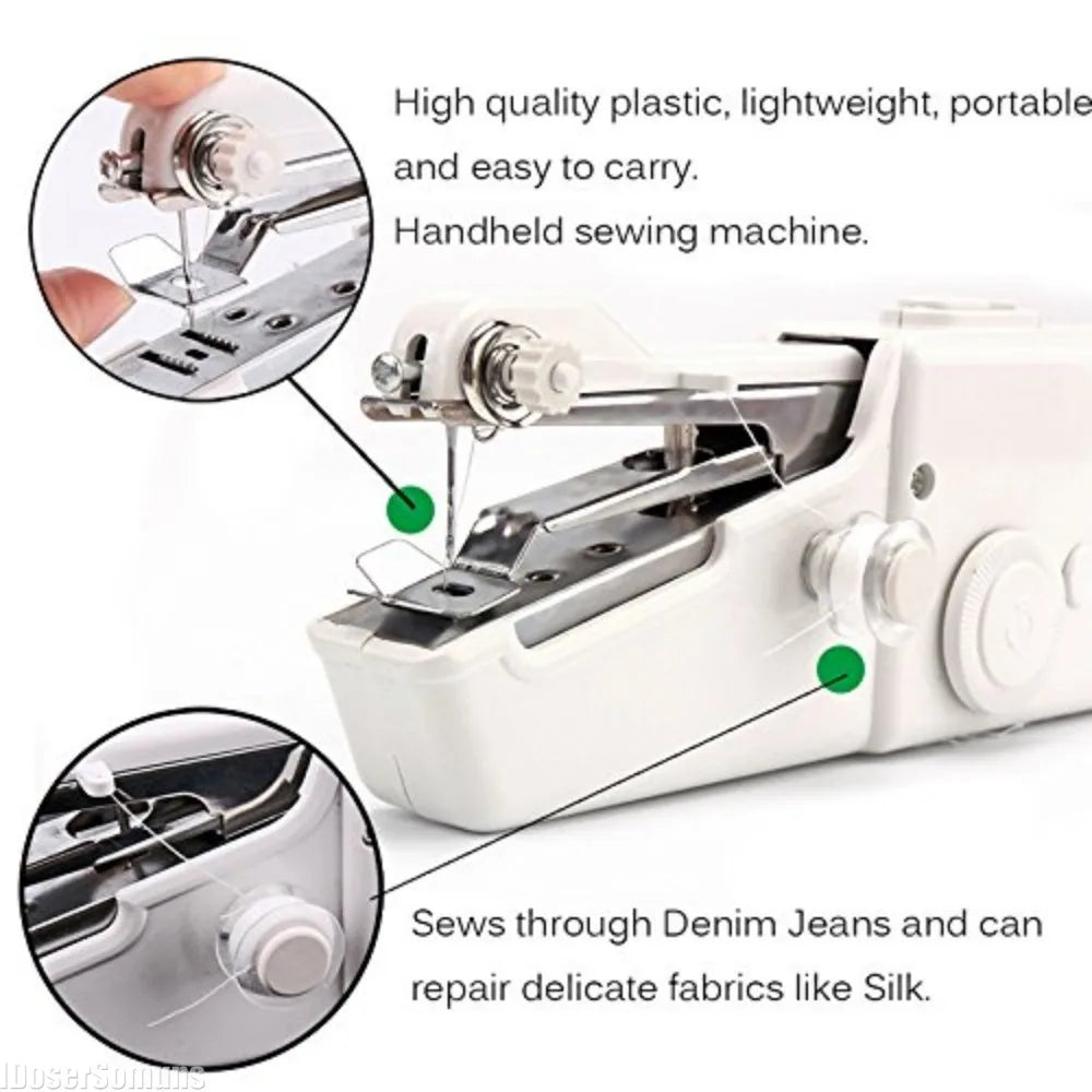 Handheld Mini Sewing Machine - Your Convenient Portable Sewing Solution