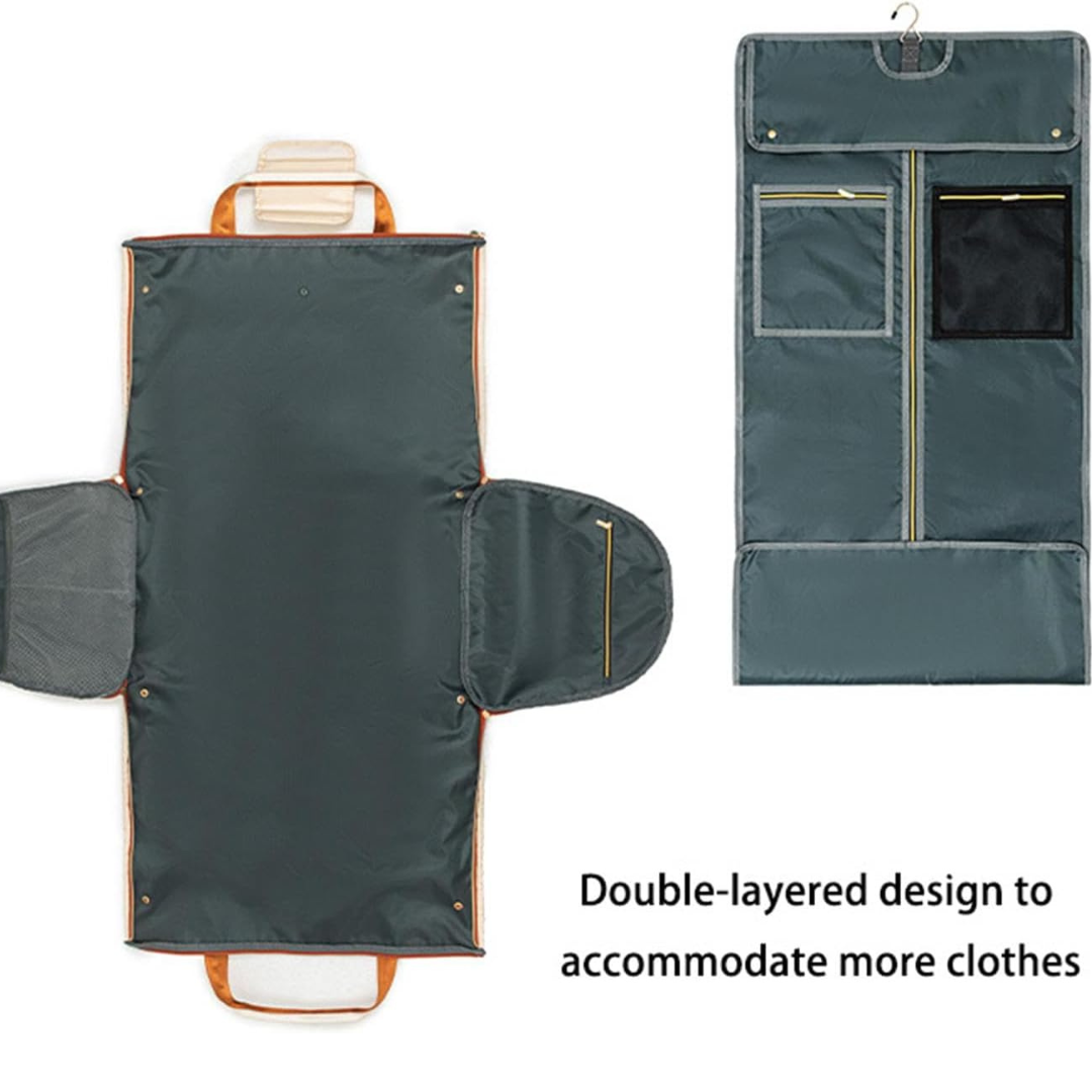 3-in-1 Travel Duffel Bag - Waterproof Garment Organizer for Convenient Packing
