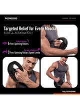 Powered Rolling Massager for Ultimate Relaxation and Pain Relief