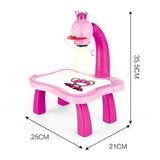 LED Projector Painting Table for Kids - Creative Fun and Learning
