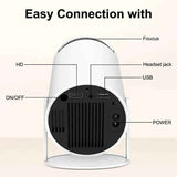 Mini Round Projector - Compact & Powerful Home Theater Solution