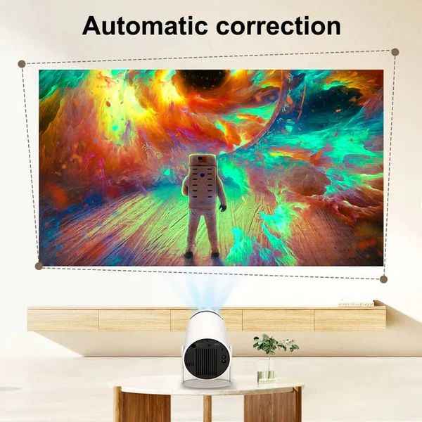 Mini Round Projector - Compact & Powerful Home Theater Solution