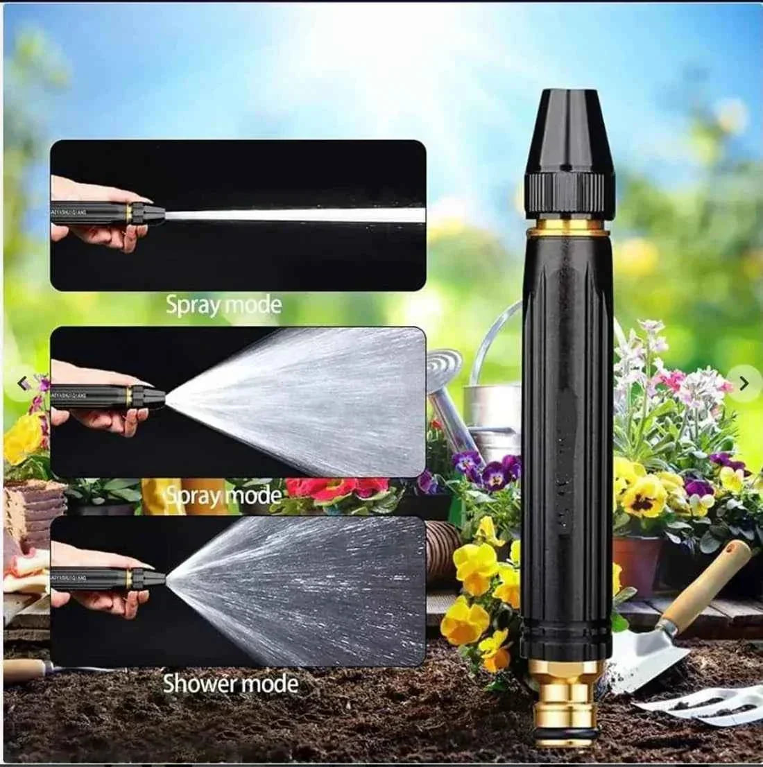 Multi-Mode Garden Spray Nozzle for Versatile Watering Solutions