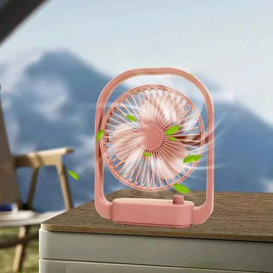 Portable Mini Desktop Fan for On-the-Go Comfort