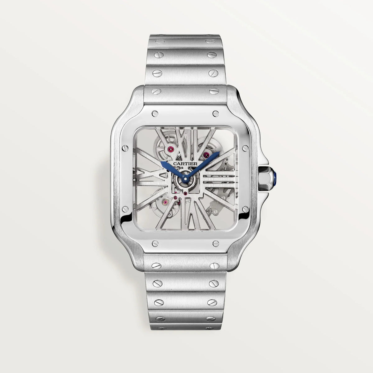 Santos de Cartier Skeleton Watch - Timeless Elegance and Precision