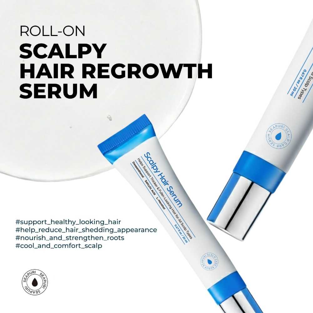 Scalp Hair Growth Serum for Thicker, Healthier Hair
