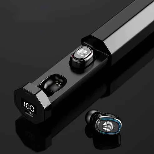 True Wireless Earbuds with Digital Display for Ultimate Sound Experience